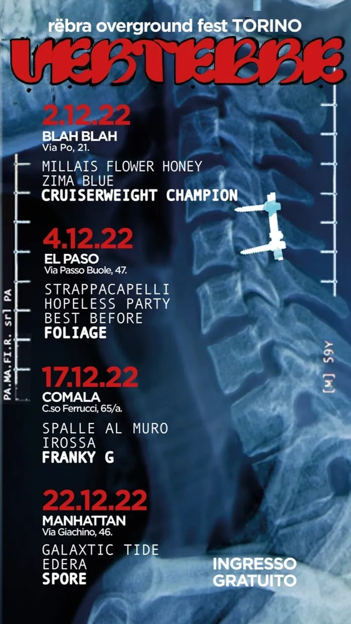 VERTEBRE FESTIVAL Anno I